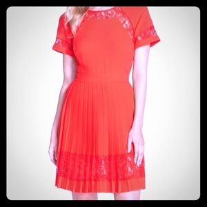 French Connection coral dress